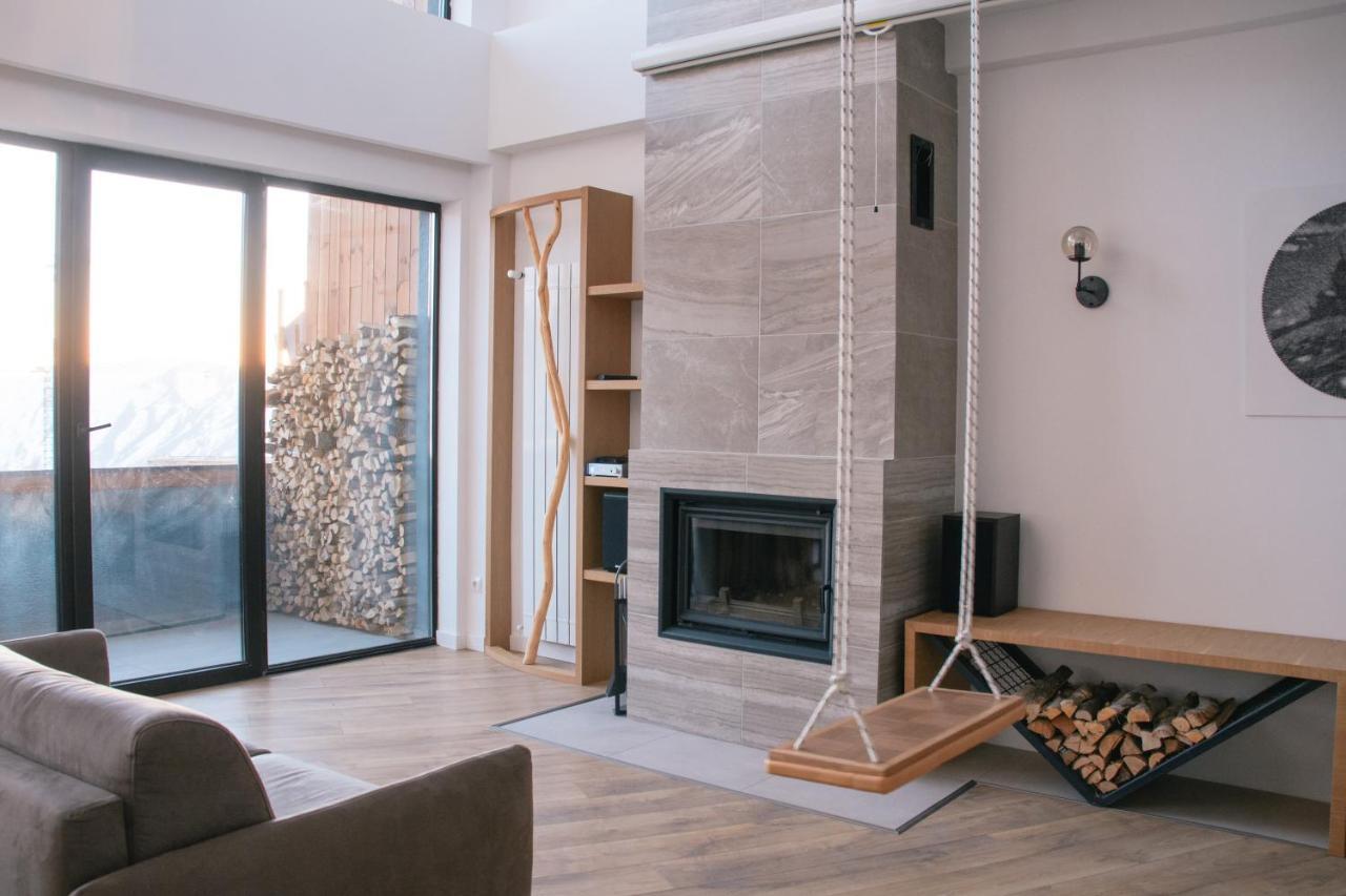 George Snow Apartments In New Gudauri - Fireplace, 50M To Gondola Lift Dış mekan fotoğraf